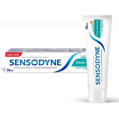 SENSODYNE DEEP CLEAN TEETH & GUMS GEL 50 ML 